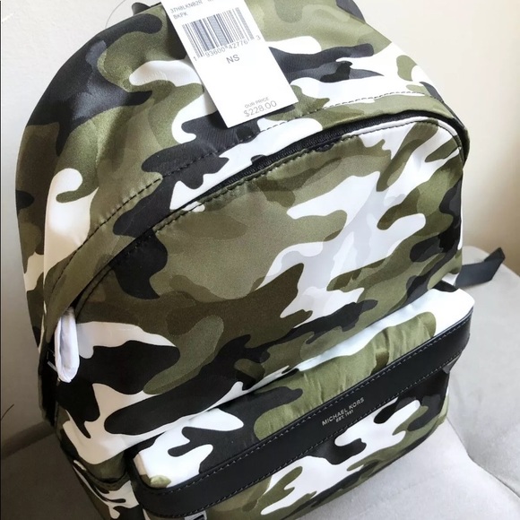 Michael kors camo green backpack large nylon - Picture 5 of 8